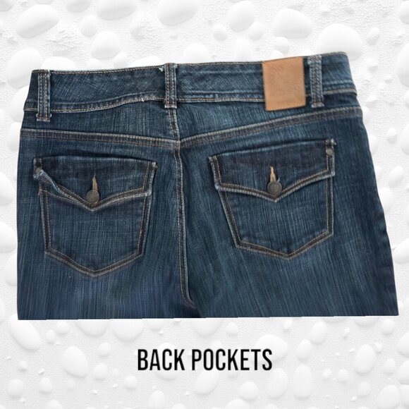 **Ladies AK Jeans Metropolitan Bootcut - Size 6, Waist 27 Regular - Ex Cond. - Picture 4 of 9